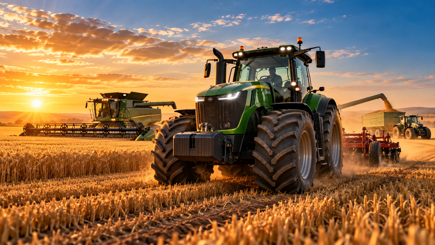 Máquinas agrícolas e industriais