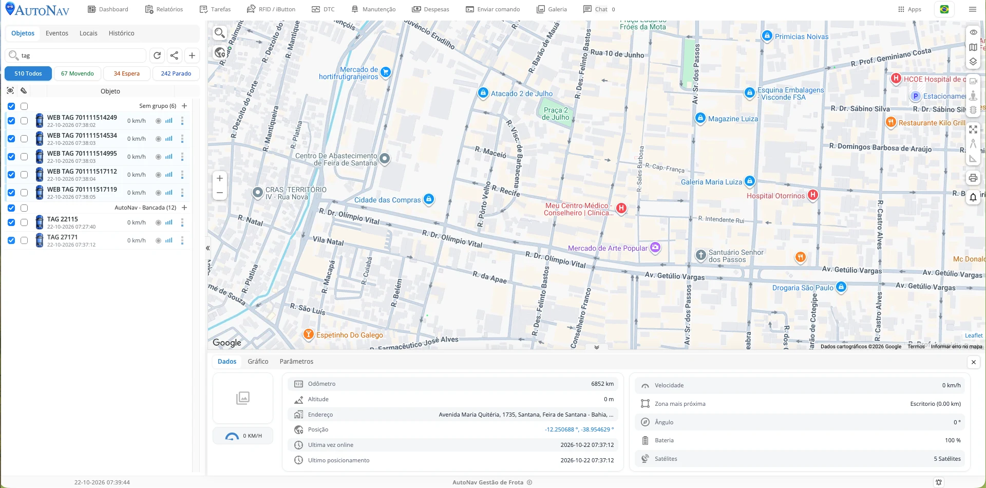 Interface AutoNav